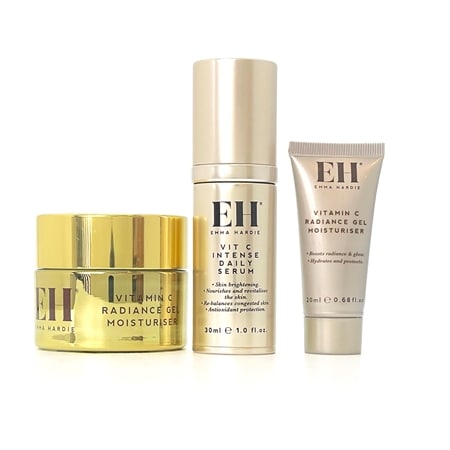 Emma Hardie Vitamin C Radiance Gel Moisturiser and Daily Serum Kit