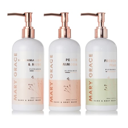 Mary Grace Fruity Dream Hand & Body Wash Trio 500ml