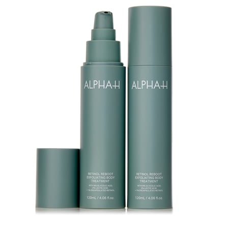 Alpha H Retinol Reboot Exfoliating Body Treatment 120ml Duo