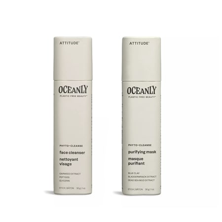 Oceanly Phyto-Cleanse Solid Face Cleanser & Mask 30g Duo