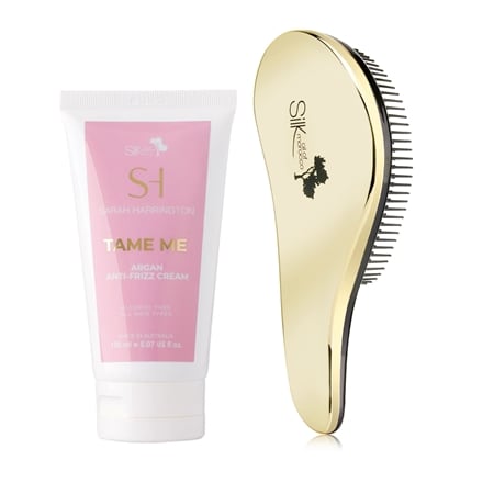 Oil of Morocco Sarah Harrington Argan Tame Me Cream & Detangle Brush