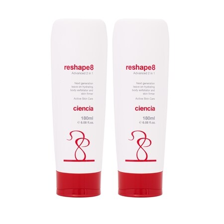 Ciencia Reshape8 Next Gen Body Exfoliator 180ml Duo