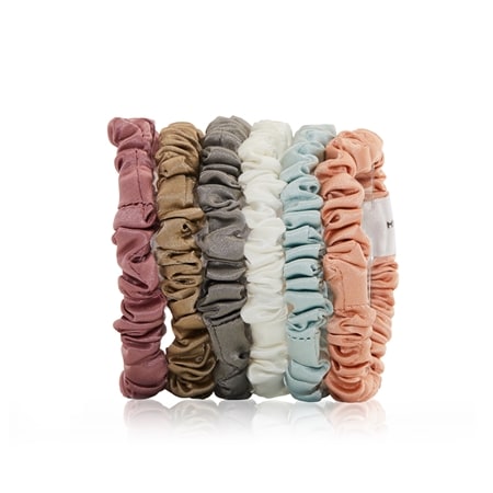My Hair Doctor Set of 6 Mulberry Silk Scrunchies