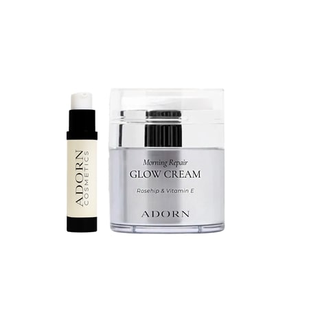 Adorn Cosmetics Morning Glow Day Cream 50ml + Bonus Travel Size 10ml