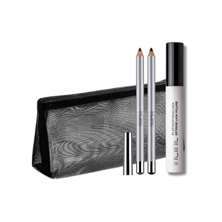 InClinic Signature Gaze Eyeliner Duo, Platinum Mascara + Bag