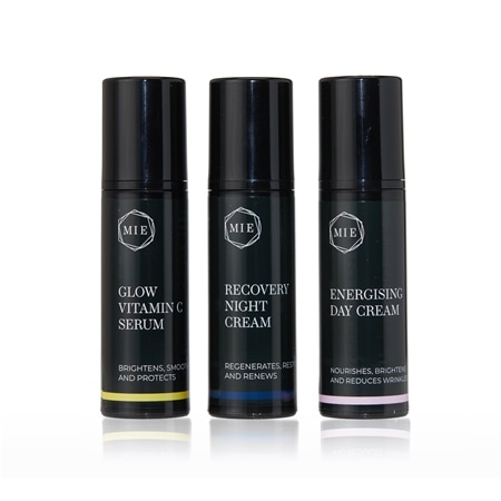 MIE Skincare Day, Night and Glow Trio