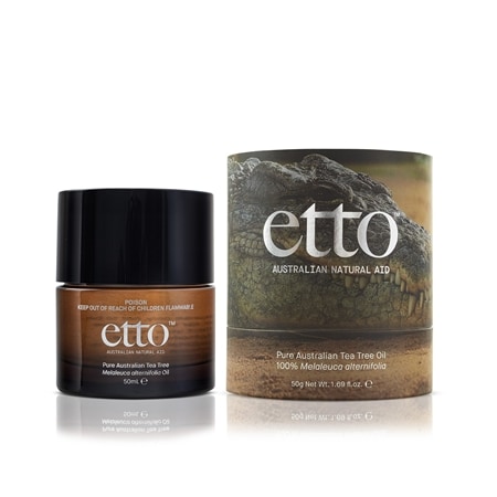 Etto Australian Natural Aid 100% Tea Tree Oil Deluxe 50g