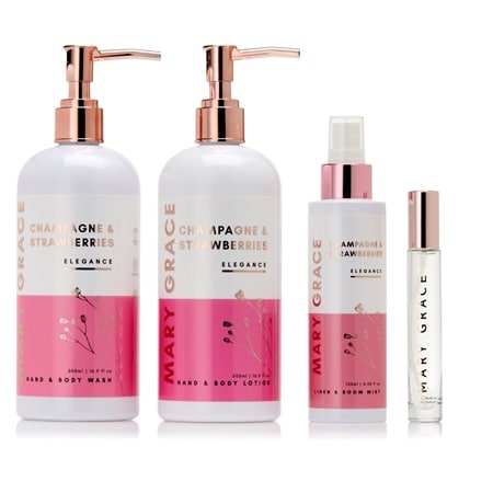 Mary Grace 4 Piece Wash, Lotion, Room Spray & EDP Collection