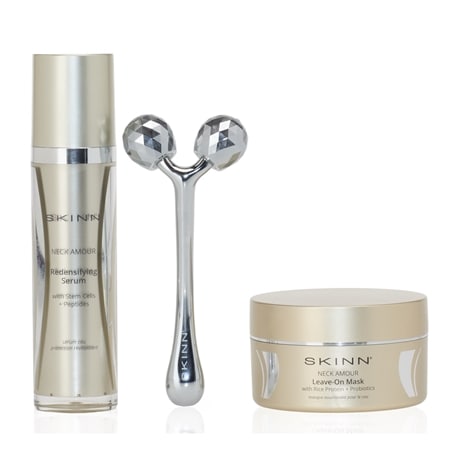 SKINN Neck Amour Leave On Mask w Serum & Roller
