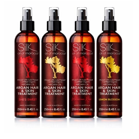 Oil of Morocco Hair & Skin Treatment Luxury Foursome