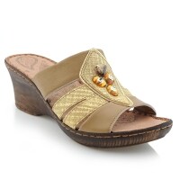 ... reviews for Fly Flot Shoes Fly Flot Beige Slip On Wedge Heel Shoes