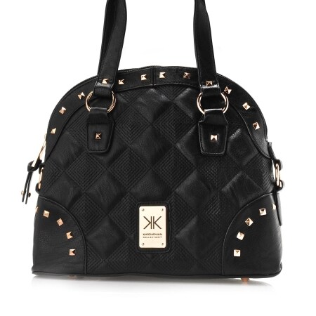 Kardashian Kollection Quilted Bowler Bag