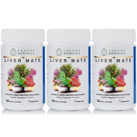 Pharma Botanica Liver Mate 3 Pack (3x180 Hard Caps)