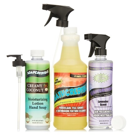 Ultimate Bathroom Pack - Bathcredible, Scentcredible, Soapcredible
