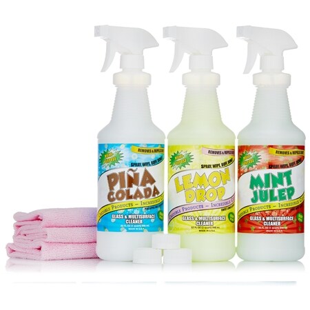 Credible Products Multi Surface Cleaner Toast to That 3 Pack w/ Cloth