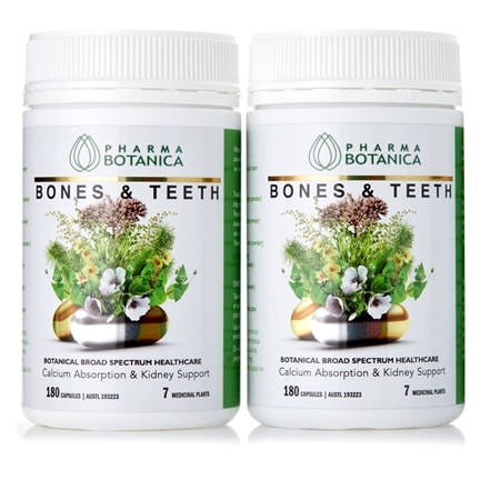 Pharma Botanica Bones & Teeth 2 Pack (2 x 180 caps)