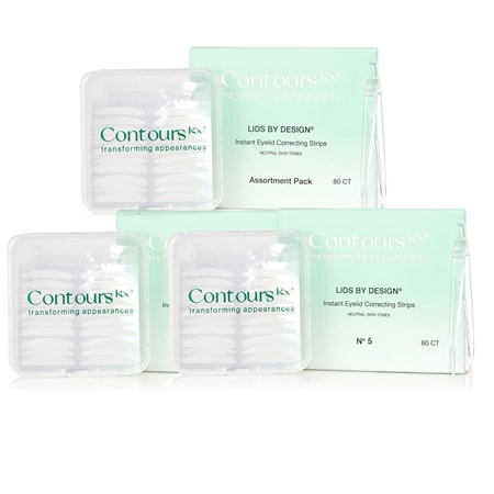 Contours Rx Lids By Design Exclusive Mega Pack 240 Strips