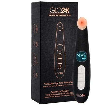 GLO24K Skin Triple Action Eye Care Therapy Wand