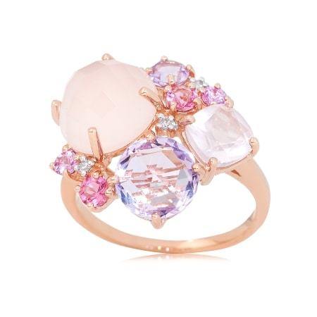 Tvsn on sale morganite rings