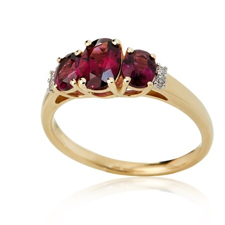 Tvsn top ruby rings