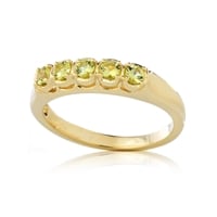 0.31ct Jepara Pallavine 5-Stone Stacker Ring 9ct Yellow Gold