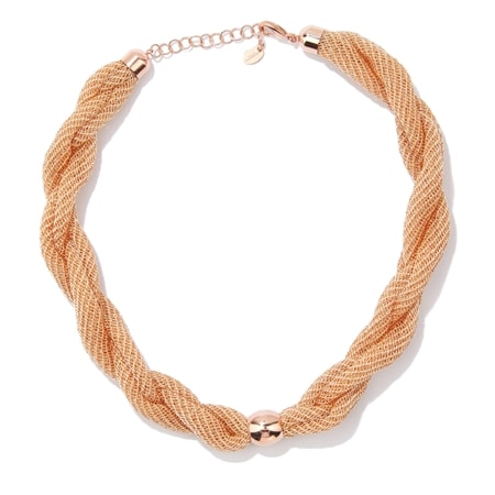 Fili Di Luce Braided Cord Necklace 45+5cm