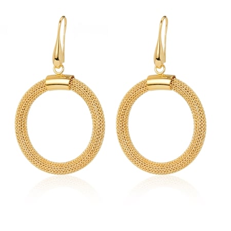 Fili Di Luce Circle Earrings