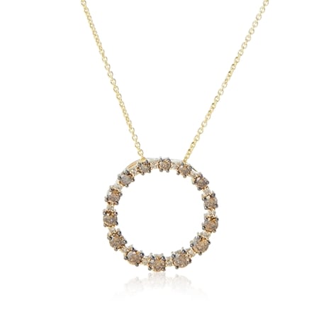 Le Vian 0.66ct Chocolate Constellation Pendant 14ct YG