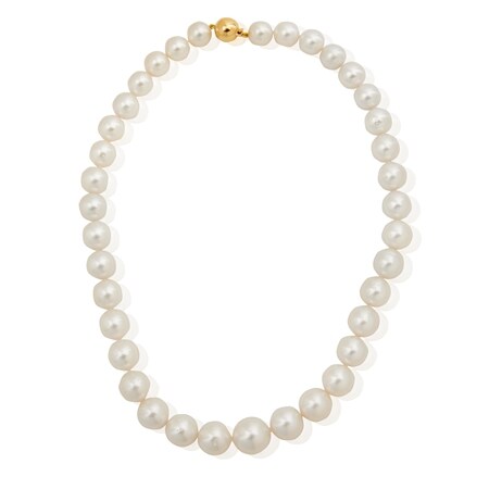 Matahina 11-14mm South Sea Pearl Strand Necklace 18ct Yellow Gold