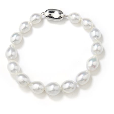 Matahina 8-10mm South Sea Pearl Bracelet Sterling Silver