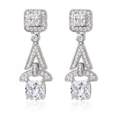 Tvsn shop diamonesque earrings