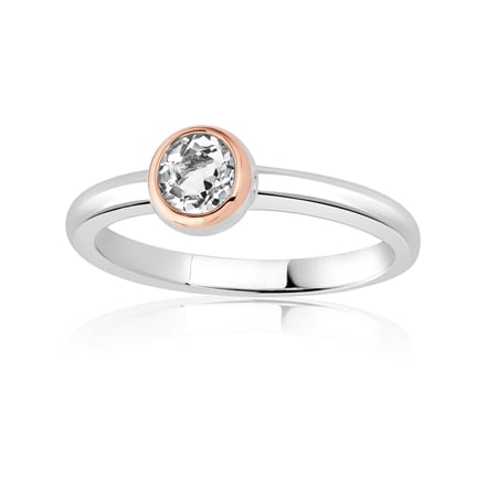 Clogau Celebration Stone Ring Sterling Silver