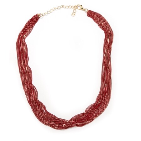 TVSN Amy Kahn Russell Long Liquid Chain 90 cm Necklace