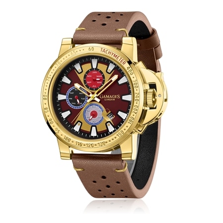 Gamages of London Limited Edition Hand Assembled Mens Aeroglider Watch