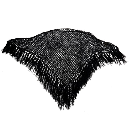 Kirks Folly Divine Sequin Crochet Poncho