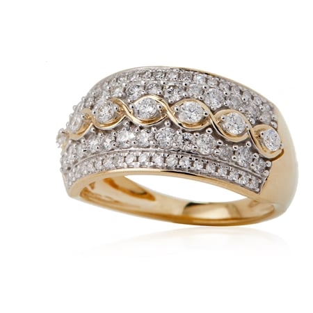 1.00ct Natural Diamond Ring