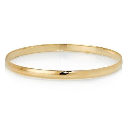 9ct Solid Yellow Gold 5mm Bangle