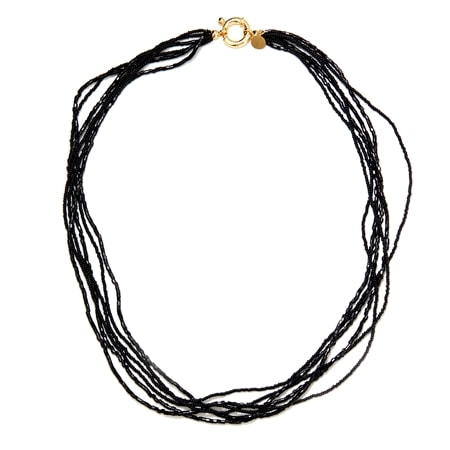 Il Murano Di Francesca Microbead 6 Strand Necklace 50cm