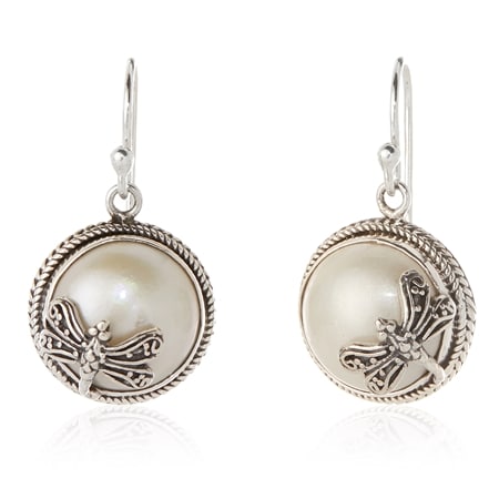 Samuel B Winter Wings Earrings Sterling Silver
