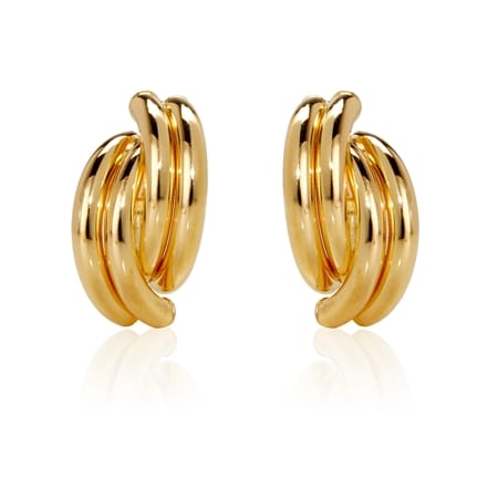 18ct Yellow Gold Stud Earring