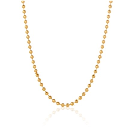 9ct Yellow Gold Ball Chain  Necklace 51cm
