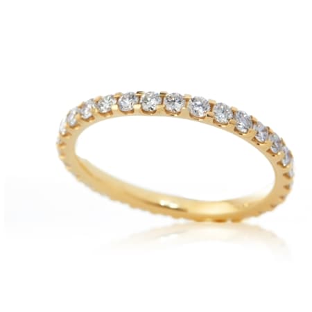 1.00ct F Colour Natural Diamond Eternity Band Ring 18ct  YG