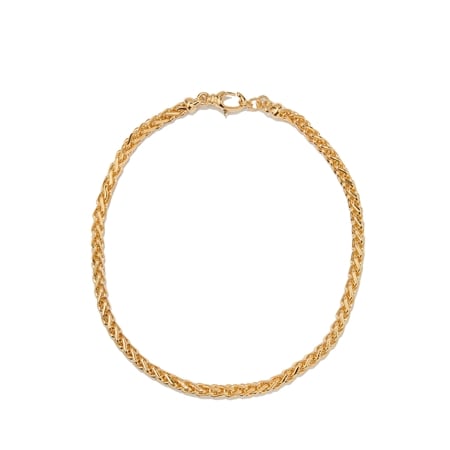 Oro Nuovo 14ct Yellow Gold Spiga Necklace 50cm