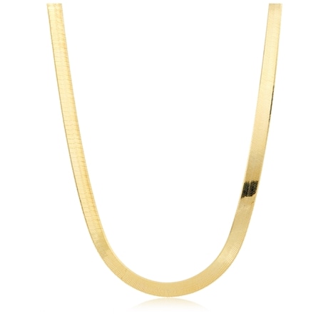 9ct Yellow Gold Italian Herringbone Chain 50cm