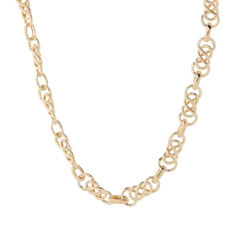 9ct Yellow Gold Celtic Chain Necklace 50cm