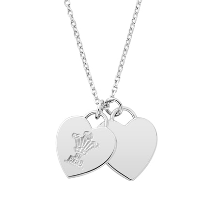 Clogau Heart of Wales Sterling Silver & 9ct RG Necklace 55cm