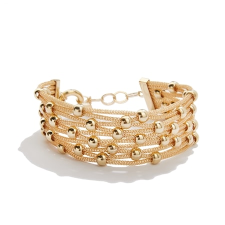 Fili Di Luce Beaded Bracelet 19+3cm Spring Ring Clasp