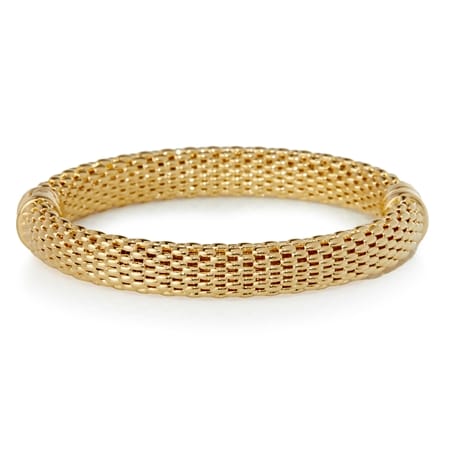Oro Nuovo 14ct Gold Mesh Bangle