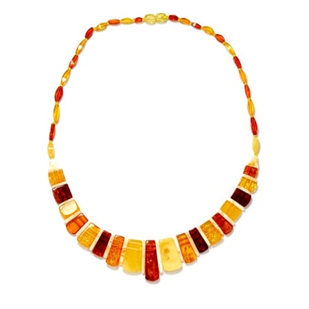 Baltic Amber Graduated Necklace