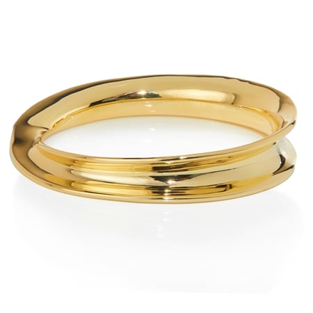 Barcs Australia Coastal Bangle 19cm 18ct Gold Plated